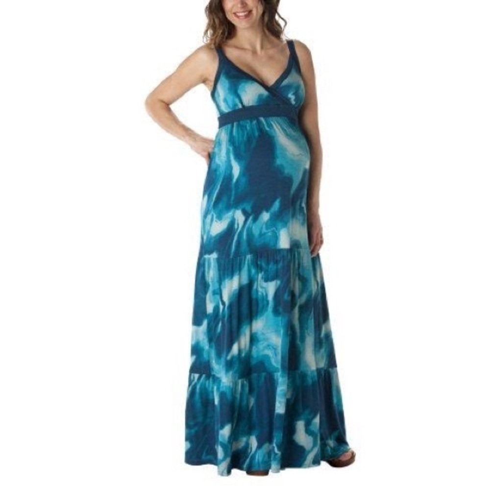RARE NWT Liz Lange Maternity Sleeveless Maxi Dress